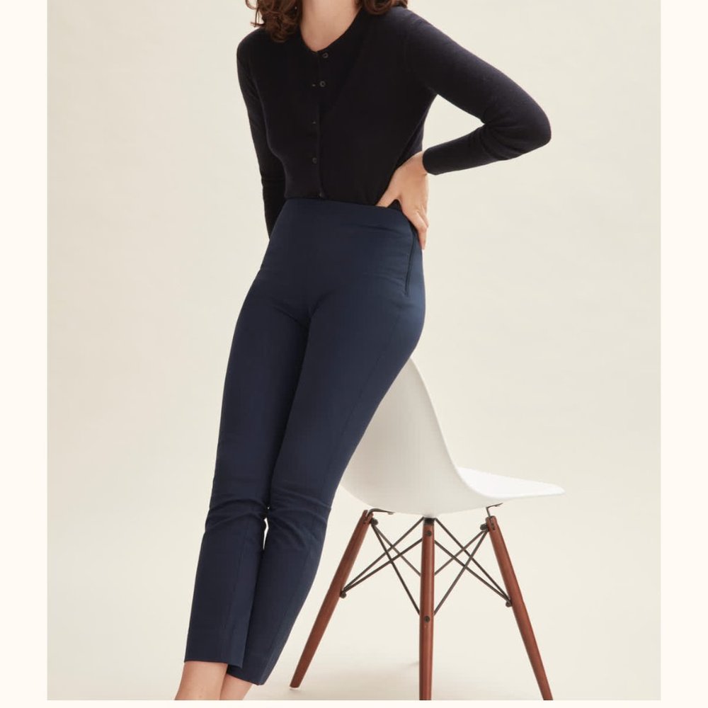 Everlane - the Work Pant in Navy Blue